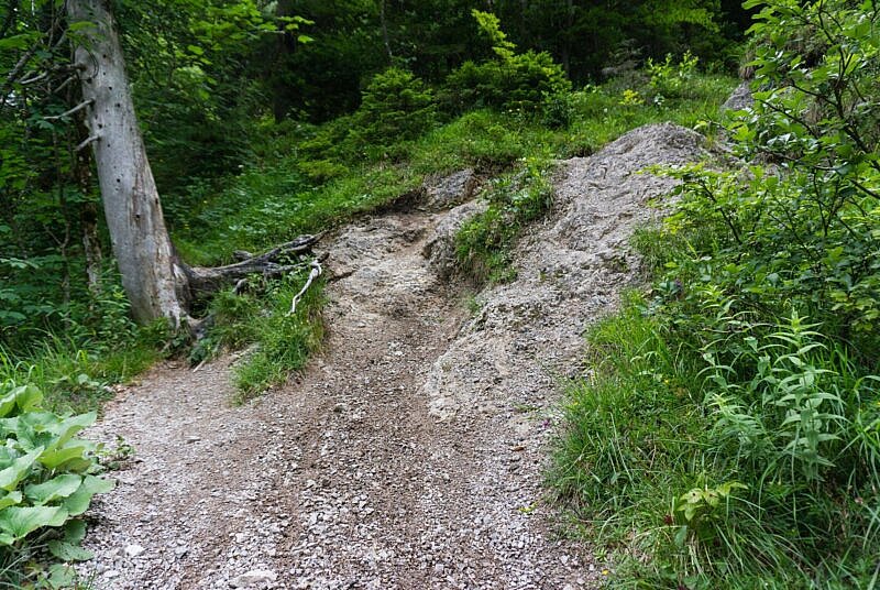 Fels Stufe Trail Schwarzenbach-Tal