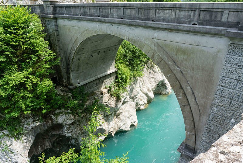 Steinbrücke von Kobarid