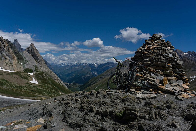 Mountainbikes Col de la Seigne